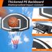 Wall-mounted Basketball Hoop, Backboard And Rim, 72.39cm X 45.72cm, Shatterproof Backboard, Indoor/outdoor , Black_desvips.com
