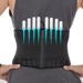 Premium Compression Back Support Belt For Weightlifting, Squats & Basketball - Breathable Waist Trainer For Men & Women (Black, S/M/L)_desvips.com