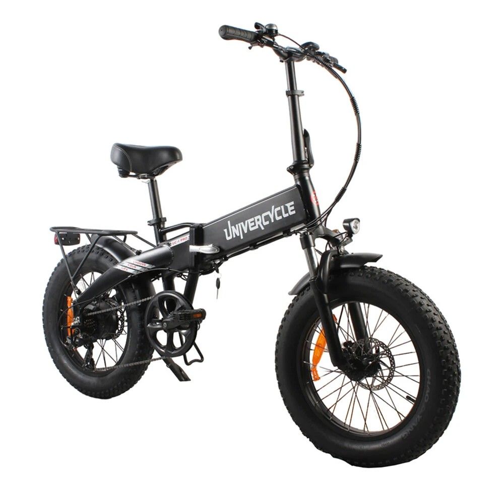 Univercycle B1 Folding Electric Bike, 48V 13AH Removable Battery, 7-Speed Gears_desvips.com