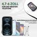 ROCKBROS Mobile Phone Bag Bicycle Handlebar Bag Cell Phone Holder Touchscreen 4.7-6''_desvips.com