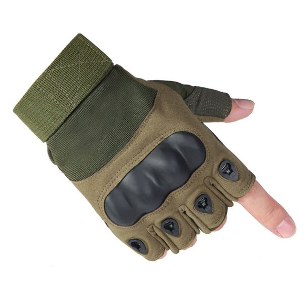 Tactical Gloves For Men – Half Finger & Full Finger Military Gloves For Outdoor Training, Cycling & Shooting_desvips.com