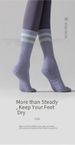 Soccer Socks Yoga Socks Non Slip Professional Women's Pilates Thickened Sports Fitness Running Skipping High School Tube Pressure Non Slip Socks_desvips.com