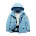 Children's Suit Set For Girls, Outdoor Thickened Waterproof Windproof Warm Boys' Ski Jacket And Pants Gear Trendy_desvips.com