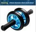 145mm Bearing Double Wheel Roller Exercise Abdominal Muscle Fitness Equipment Home_desvips.com