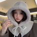 Winter New Large Head Circumference For Women Snow Doll High-end Fluffy Warm Ear Protection Knitted Thick Yarn Hat_desvips.com