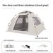 Tent Outdoor Folding Portable Camping Gear Overnight Rainproof Thickened Beach Fully Automatic One-Button Opening And_desvips.com