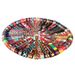 In Stock Digital Printing Colorful Pattern Yoga Stretch Resistance Stretching Band Beauty Training_desvips.com
