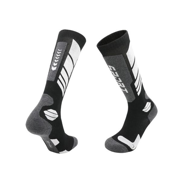 Autumn Winter Professional Ski Thickened Merino Wool Men And Women Long Tube Warm Sports Snow Socks_desvips.com