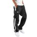 2024 Spring And Autumn New Men's Workwear Drawstring Strap Pocket Colored Pants_desvips.com