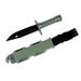 Rubber Knife Training With Sheath, Plastic , Flexible And Soft Fixed Blade Suitable For Props, Halloween Martial Arts_desvips.com