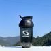 Protein powder Shaker cup Sports fitness cup Milkshake cup with stirring ball plastic cup_desvips.com