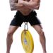 Single And Double Bar Weight Resistance Fitness Belt With Barbell Plates_desvips.com