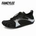 FANCYLEE Men's Professional Five-Finger Barefoot Shoe Zero-Drop Minimalist Gym Deadlift Squat Training Sneaker Bionic_desvips.com
