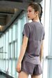 Slimming Short Sleeve + Shorts Sport Set, Breathable Quick-Dry For Fitness & Daily Wear_desvips.com