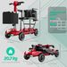 Todimart X17 4-Wheel Mobility Scooter For Disable People, 30-35 Long Range, Foldable And Lightweight_desvips.com