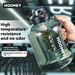 HOOMEY Extra Large Capacity Ton Unisex Fitness Sports High Temperature Resistant Tea Separation Plastic Water Bottle_desvips.com