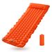 Outdoor Nylon TPU lengthened, widened and thickened inflatable foot mat automatic camping outdoor beach mat_desvips.com