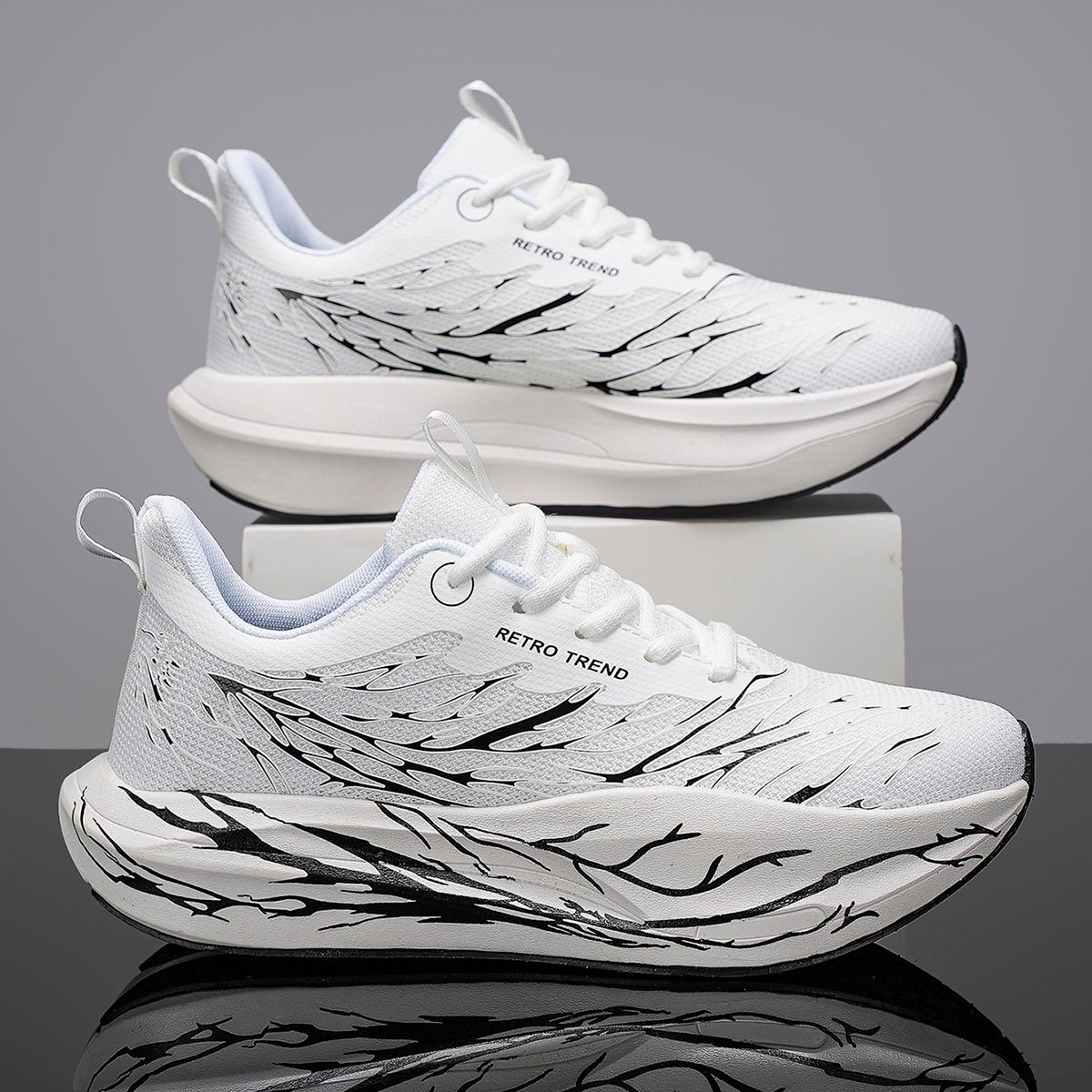 Men's Large Size Sports Outdoor Hiking Running Comfortable Casual Versatile Fashionable Training Shoes For Couples_desvips.com