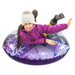 In Stock Adult PVC Ski Ring Outdoor Tire Children Snowboard Inflatable Play Double Handle Snow Toy_desvips.com