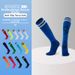 Men's And Women's Non-Slip Soccer Socks Long Terry Cloth Bottomed Over The Knee Sports Socks For Adults And Children_desvips.com
