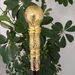 93cm Luxury Gold Handle Walking Stick Man Fashionable Cane Women Party Walking Canes Elegant Vintage Detachable Walking Cane_desvips.com