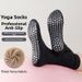 Women's Thickened Yoga Socks Terry Cloth Sole Non Slip Warm Calf Slouch Sports Fitness Spring Autumn_desvips.com