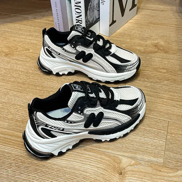 Running For Women Black Beige Pink Breathable Lightweight Fashion Trainers Outdoor Sports Shoes Tennis Shoes_desvips.com