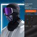Magnetic Ski Mask For Men & Women - Winter Windproof Fleece-Lined Balaclava For Cycling, Outdoor Sports, Face Protection & Warmth_desvips.com