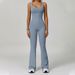 Cross-Border Winter Butt-Lifting Tight-Fitting Yoga For Women Outdoor Running Sports One-Piece Fitness Suit Nude_desvips.com