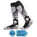 Kids & Adults Thermal Ski Socks With Moisture-Wicking & Anti-Slip Grip For Winter Sports - Calf-Length Terry Loop Hiking Snow Socks_desvips.com