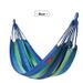 1724976925@qq.com Thickened Canvas Hammock, Anti-tip, Single-person Outdoor Swing, Double-person Rainbow Stripe, Children's Leisure Single_desvips.com