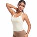 New Cross-Border Double-Sided Nylon Solid Color Cross-Back Sports Bra Running Fitness Yoga Vest Top For Women_desvips.com