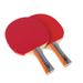 Table Tennis Racket, 2 Rackets, 3 Balls, With Bags, Horizontal Racket Set_desvips.com
