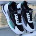 Spring And Autumn New Large Size Sports Mesh Breathable Black Men's Casual Shoes_desvips.com