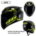 Qike Full Face Motorcycle Helmet Unisex All Season Rider Winter Warmth And Sun Protection Safety Helmet_desvips.com