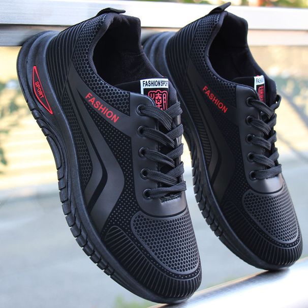 New Breathable Sports Men's Casual Sneakers Male Antislip Wear-resisting Running Trainers Outdoor Men Shoes_desvips.com