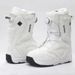 Sheepskin Snowboard Shoes For Women Men Quick Wear BOA Waterproof Non-Slip Warm Ski Boots Black And White Mandarin Duck_desvips.com