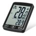 2.4inch Large Bicycle Night Light Wireless Waterproof Touch Screen Road Mountain Bike Speed Measurement Speedometer_desvips.com