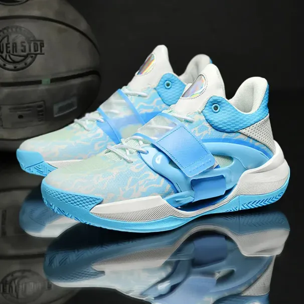 Sneakers Hook Women Pink Loop Low Cut Soft Cushion Support Sport Comfortable Boy Basketball Shoes_desvips.com