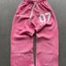 New American Street Style Washed Casual Fashion Printed Long Pants Elastic Waist Loose Unisex Trendy Brand Sweatpants_desvips.com