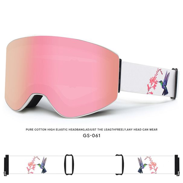 2022 New Goggles For Men And Women, Anti-Fog Outdoor Windproof Goggles, Large Field Of View Ski Glasses_desvips.com