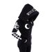 Autumn And Winter With Plush Punk Hat, Moon Letter Printed Long Sleeved Hoodie_desvips.com