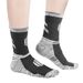 YUEDGE Mens Walking Hiking Moisture Wicking Cotton Cushioned Arch Support And Breathable Crew Socks For Men_desvips.com