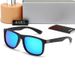 New Unisex Sunglasses With Glass Lenses, Fashionable Casual Sunglasses, Driving And Vacation Glasses 4185_desvips.com