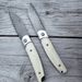 High-end Damascus Tri-blade Folding Steel Knife, Cross-border Wholesale, Portable Non-locking Pocket Knife_desvips.com