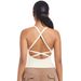 New Cross-Border Double-Sided Nylon Solid Color Cross-Back Sports Bra Running Fitness Yoga Vest Top For Women_desvips.com