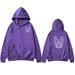Autumn Hoodie Unisex Loose Fleece Street Style Sweatshirt Trendy Simple Solid Color_desvips.com