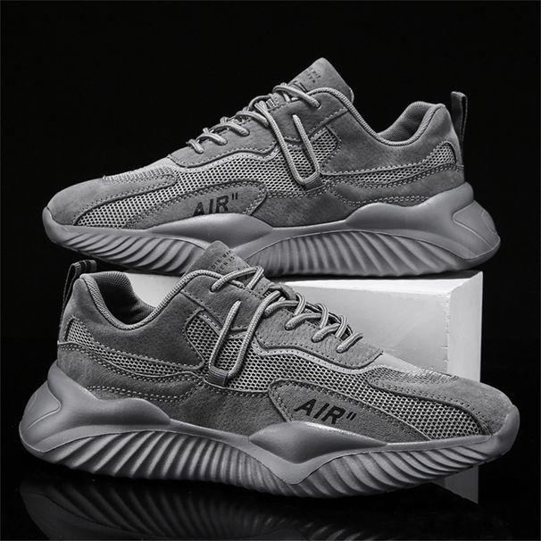 2026 Fashion Sneakers Forrest Gump Shoes Youth/Men PU+Mesh Low Top Lace-Up Breathable Non-Slip Wear-Resistant Lightweight Running Shoes_desvips.com
