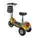 TWOFISH TF03 Electric Scooter With Detachable Seat, 350W Tricycle 48V 13Ah Battery_desvips.com