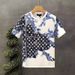 2023 New Summer Short Sleeved T-shirt Slim Fit Round Neck Top Trendy Brand Casual Student Korean Fashion Men's Wear_desvips.com